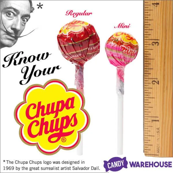Chupa Chups Mini Suckers in Giant Lollipop Containers: 3-Piece Set - Image 4