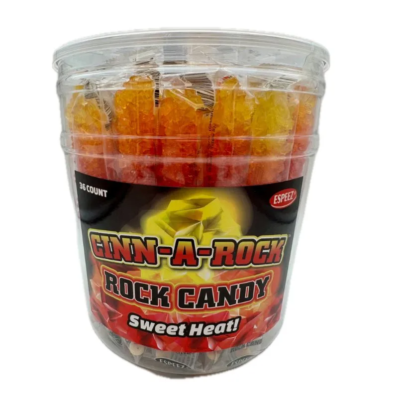 CINN-A-ROCK Rock Candy Sticks: 36-Piece Tub - Image 5