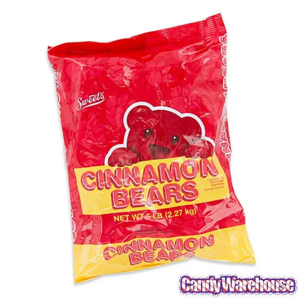 Cinnamon Bears Candy - Unwrapped: 5LB Bag - Image 3