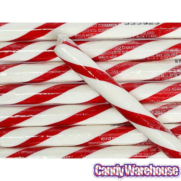 Cinnamon Hard Candy Sticks: 100-Piece Box - Image 2