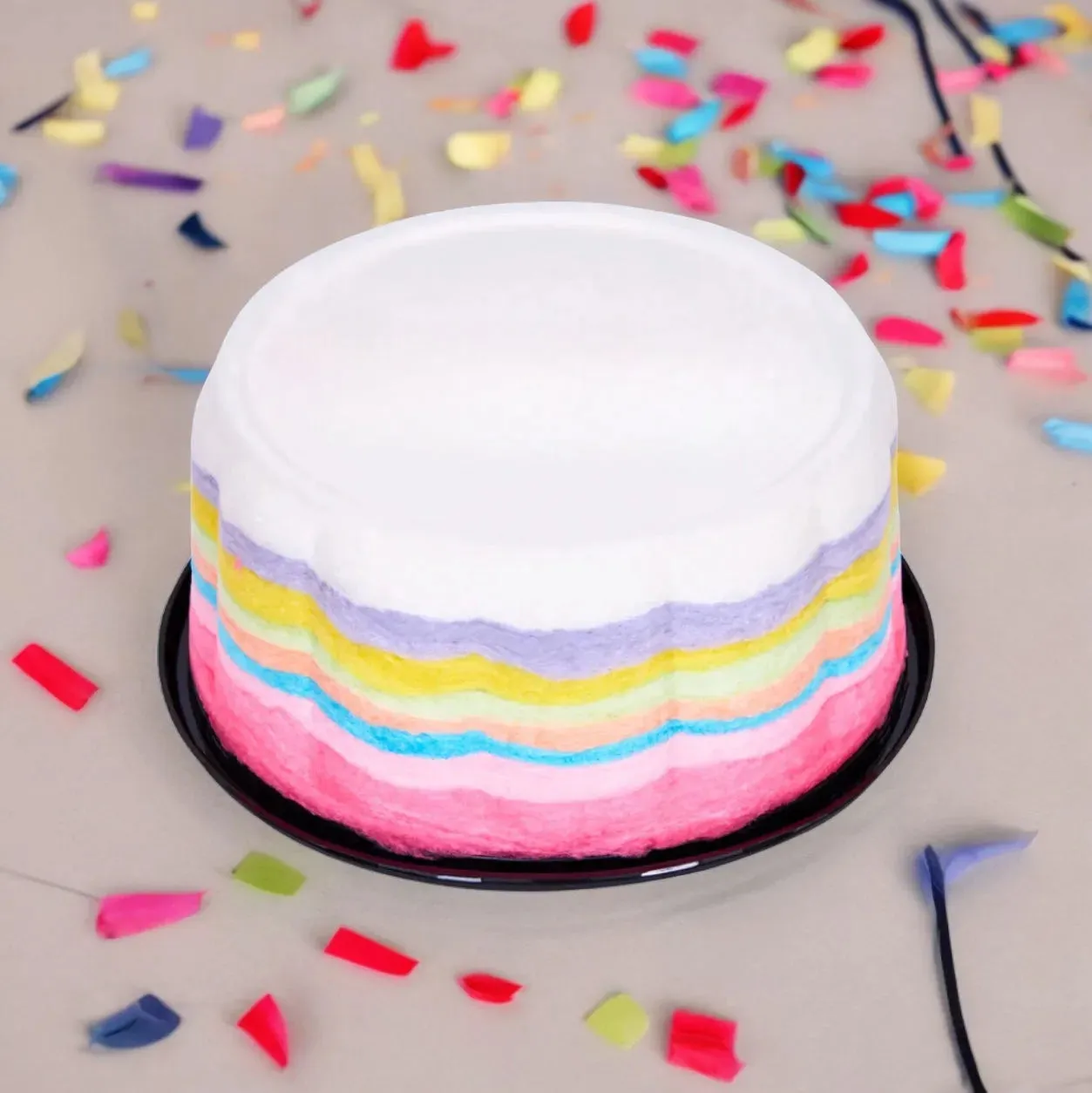 City Pop Rainbow Cotton Candy Cake - Image 4