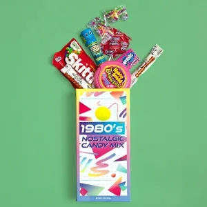 Classic Nostalgic 1980's Candy Gift Box: 6-Piece Case - Image 2