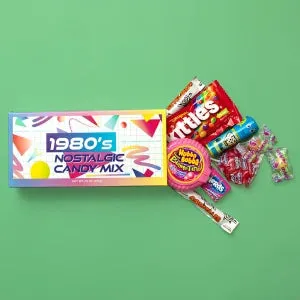 Classic Nostalgic 1980's Candy Gift Box: 6-Piece Case - Image 3
