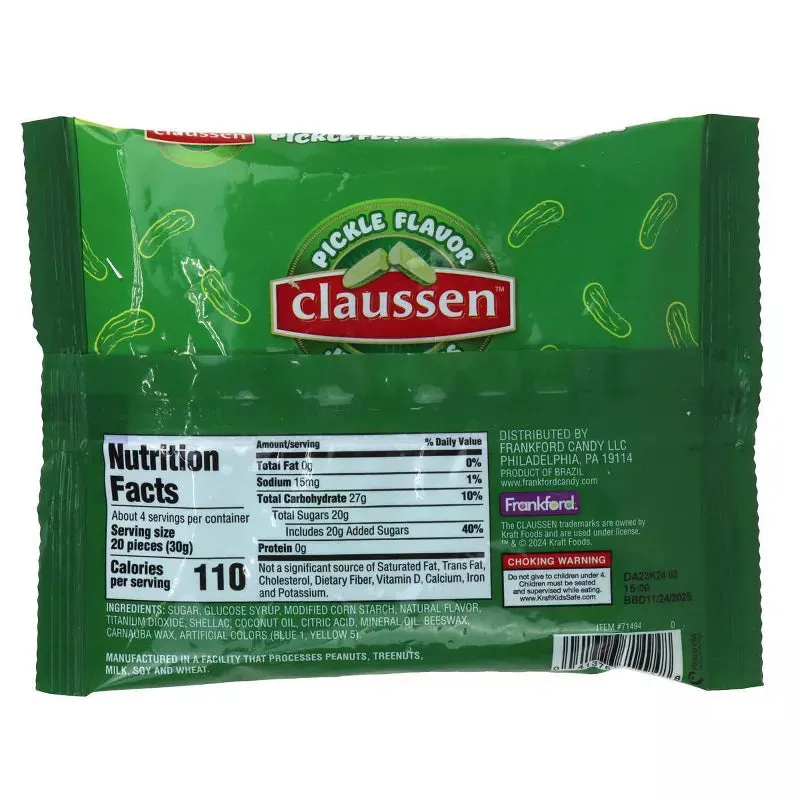 Claussen Pickle Flavor Easter Jelly Beans: 24-Piece Case - Image 2