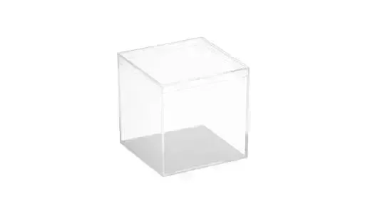 Clear Acrylic Boxes 2.25x2.25x2.25 12 Pack - Image 2