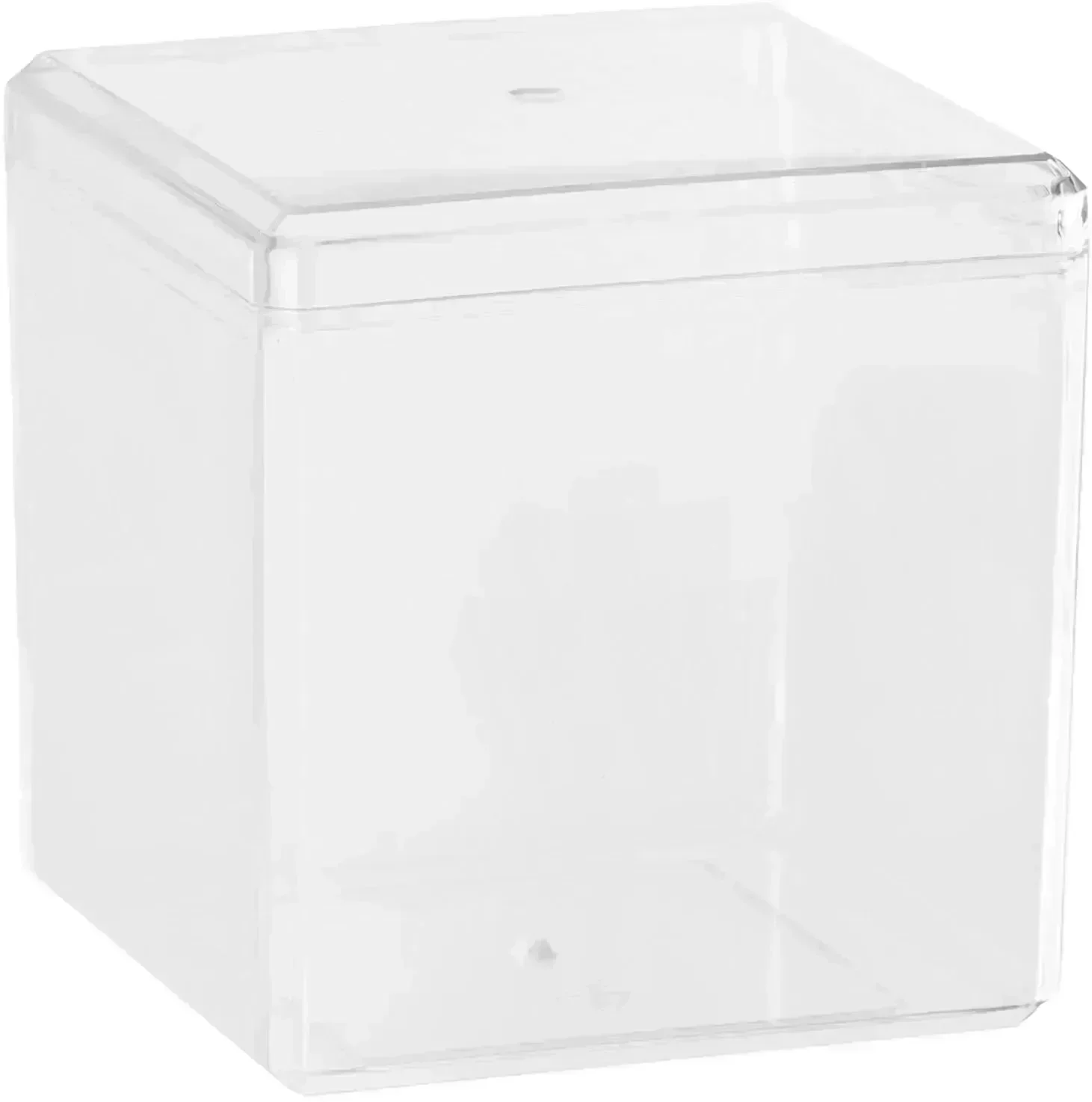 Clear Acrylic Boxes 3"X3"X3" 12 Pack