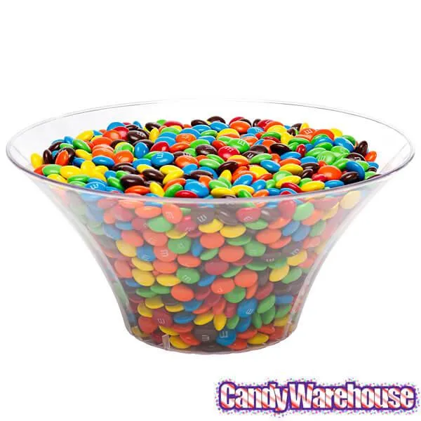 Clear Plastic Flared Bowl Candy Container - Large - Image 2