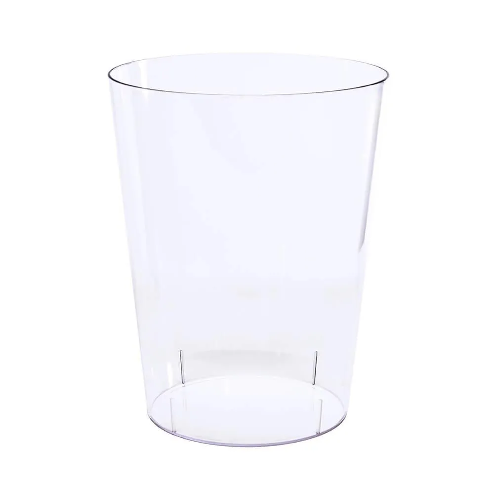 Clear Plastic Cylindrical Candy Container - Large