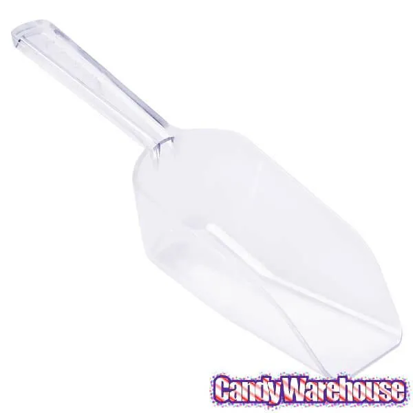 Clear Plastic 3-Ounce Flat Bottom Candy Scoop - Image 3