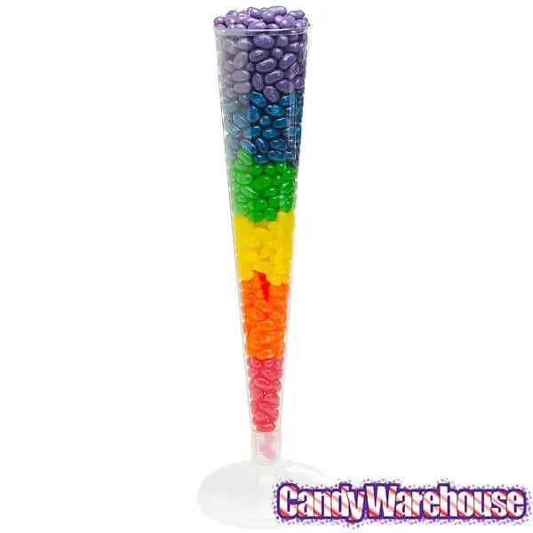 Clear Plastic Funnel Candy Container - Image 2