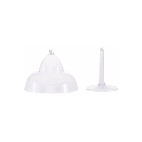 Clear Plastic Jumbo Margarita Glass - Image 2