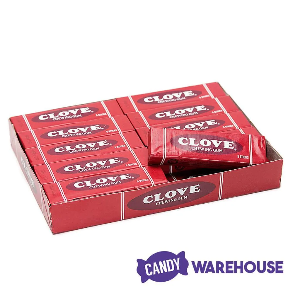 Clove Gum 5-Stick Packs: 20-Piece Box - Image 4