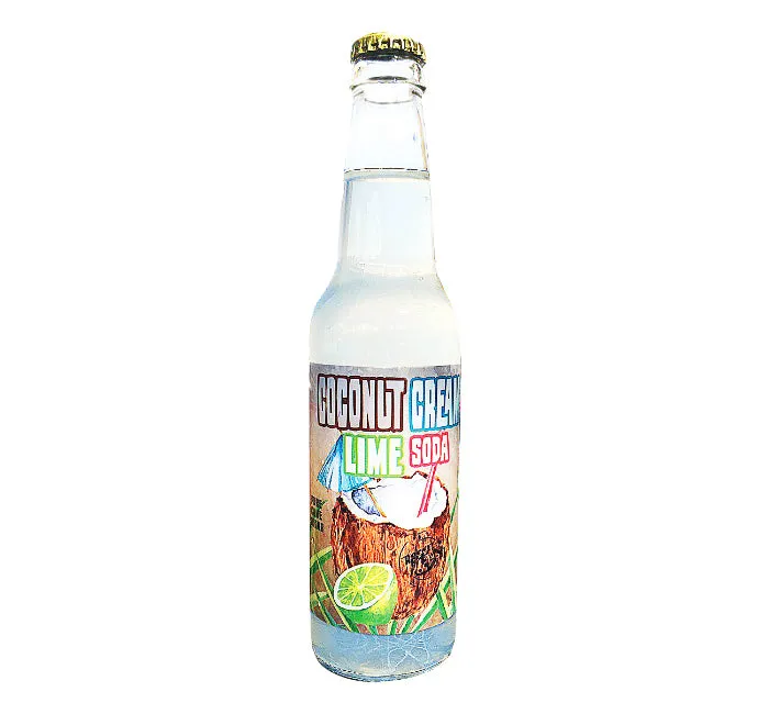 Coconut Cream Lime Soda: 24-Piece Case
