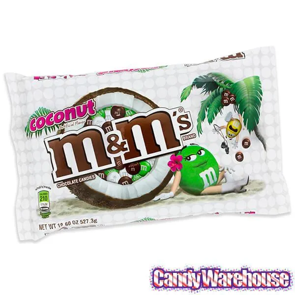 Coconut M&M's Candy: 18.6-Ounce Bag - Image 3