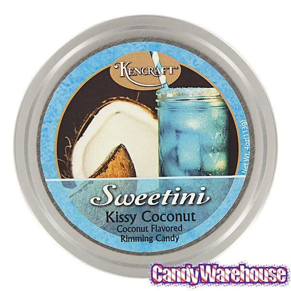 Sweetini Cocktail Rim Sugar - Coconut: 4-Ounce Tin - Image 6