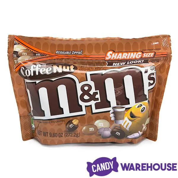 Coffee Nut M&M's Peanut Milk Chocolate Candy: 9.6-Ounce Bag - Image 5