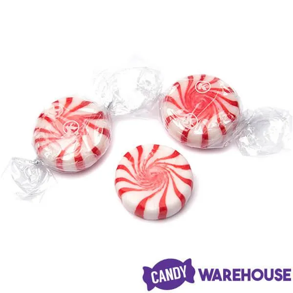 Peppermint Pinwheel Mints Candy: 5LB Bag - Image 2