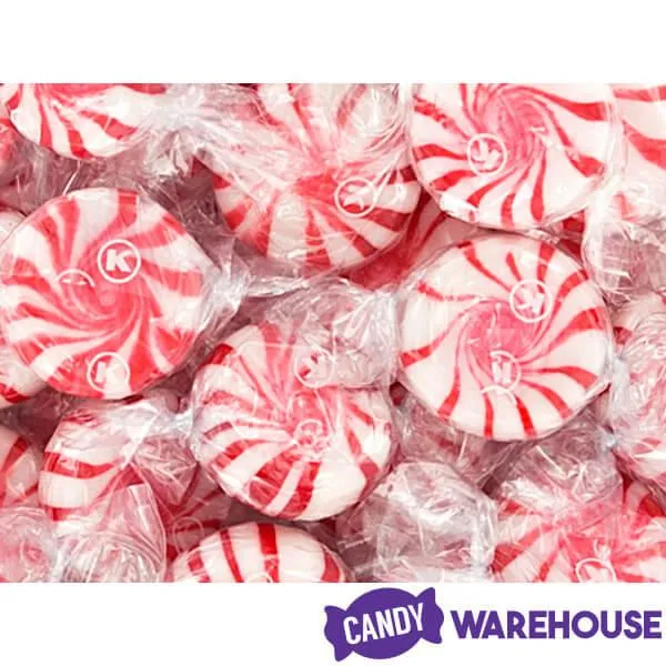 Peppermint Pinwheel Mints Candy: 5LB Bag - Image 3