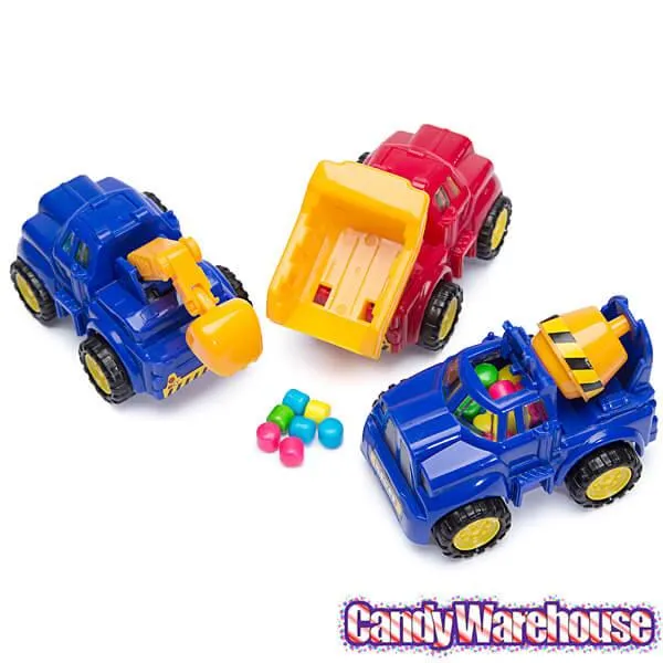 Cone Zone Construction Truck Candy Dispensers: 12-Piece Display - Image 2