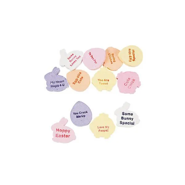 Conversation Easter Eggs Candy: 60-Piece Bag - Image 4
