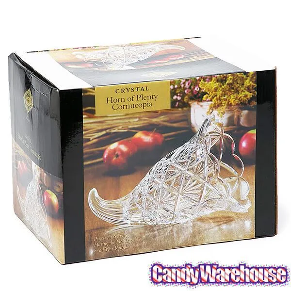 Cornucopia Crystal Candy Dish - Image 3