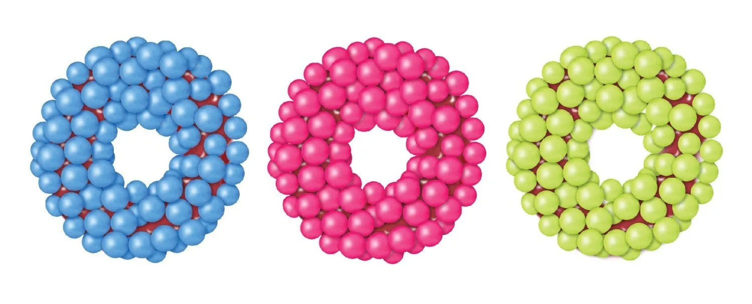 Cosmic Sour Candy Coated Gummy Rings Peg Bag: 8-Piece Case - Image 2