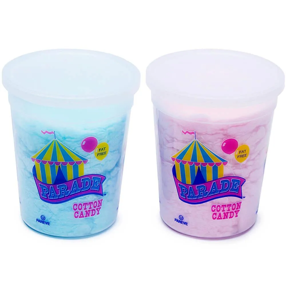 Cotton Candy 2-Ounce Tubs: 12-Piece Case