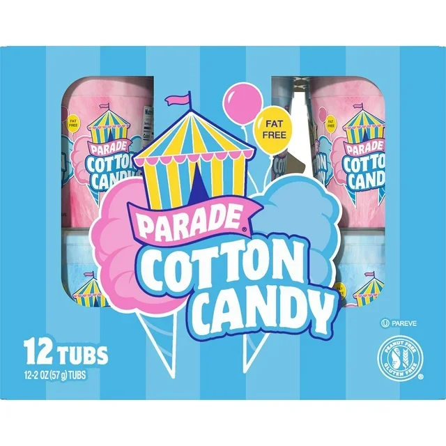Cotton Candy 2-Ounce Tubs: 12-Piece Case - Image 4