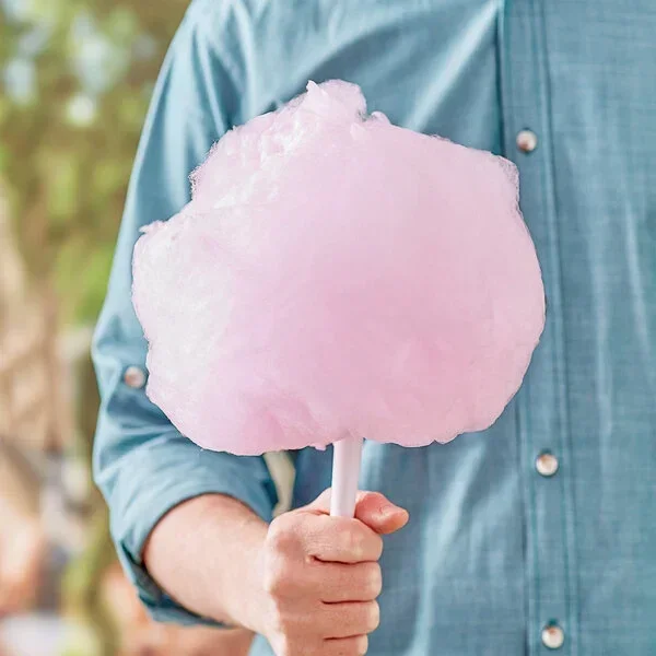 Cotton Candy Floss Sugar - Bubble Gum: Half Gallon Carton - Image 2
