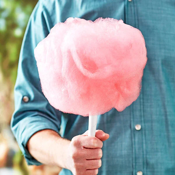 Cotton Candy Floss Sugar - Watermelon: Half Gallon Carton - Image 2