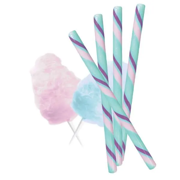 Cotton Candy Hard Candy Sticks: 100-Piece Box - Image 3