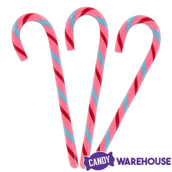 Jelly Belly Candy Canes - Cotton Candy: 80-Piece Bucket - Image 2