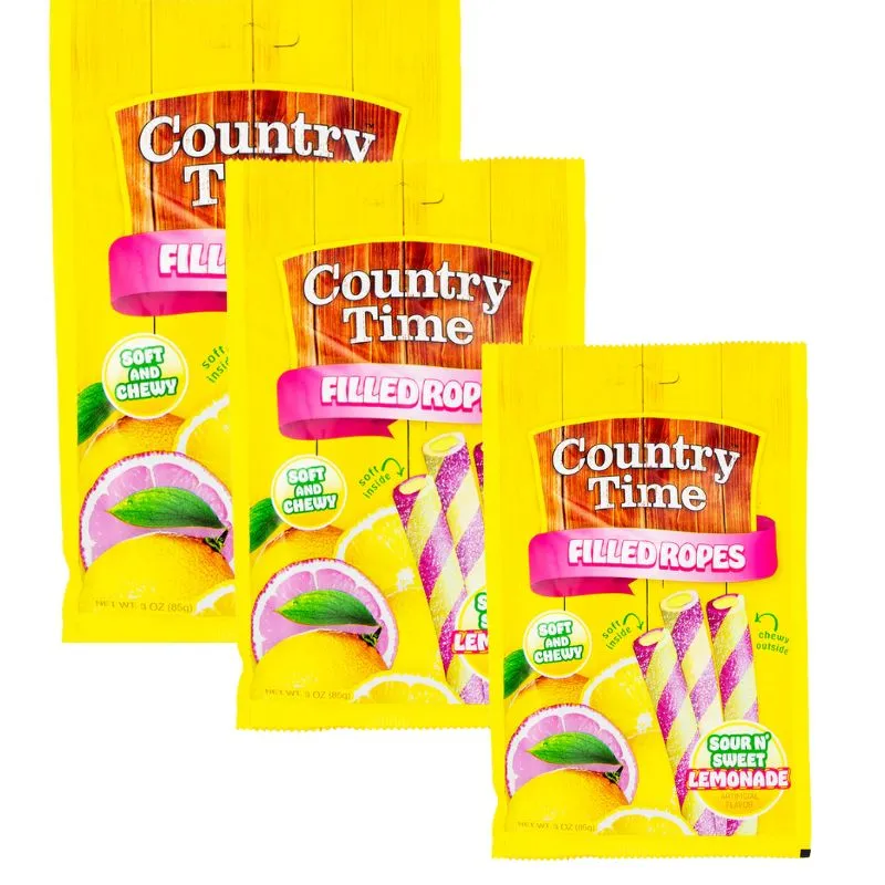 Country Time Sour Filled Licorice Ropes: 12-Piece Box - Image 4