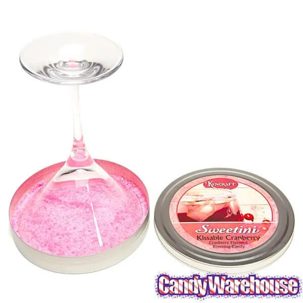 Sweetini Cocktail Rim Sugar - Cranberry: 4-Ounce Tin - Image 3