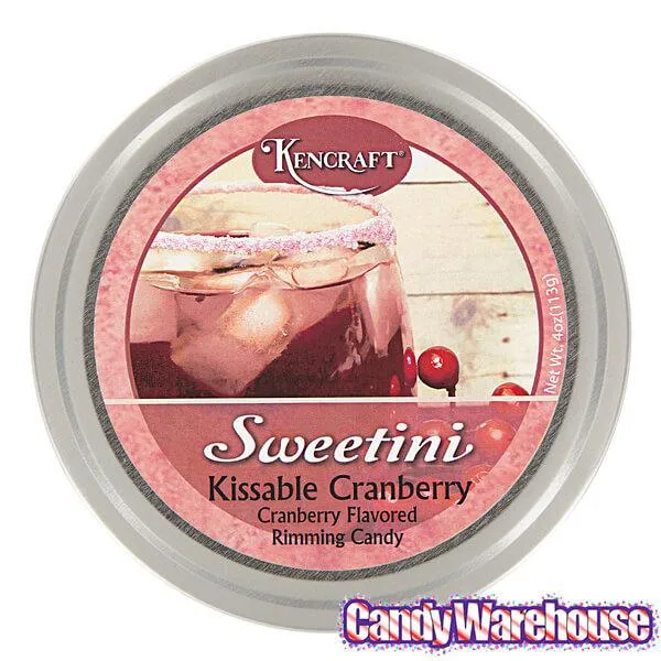 Sweetini Cocktail Rim Sugar - Cranberry: 4-Ounce Tin - Image 5