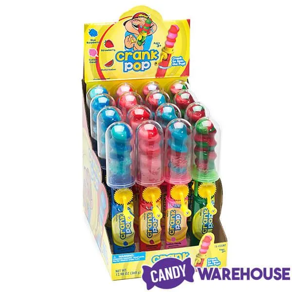 Crank Pop Spinning Lollipops: 16-Piece Display - Image 3