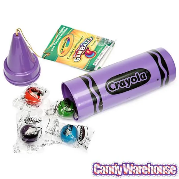 Crayola Plastic Crayons with Gumballs: 18-Piece Display - Image 3