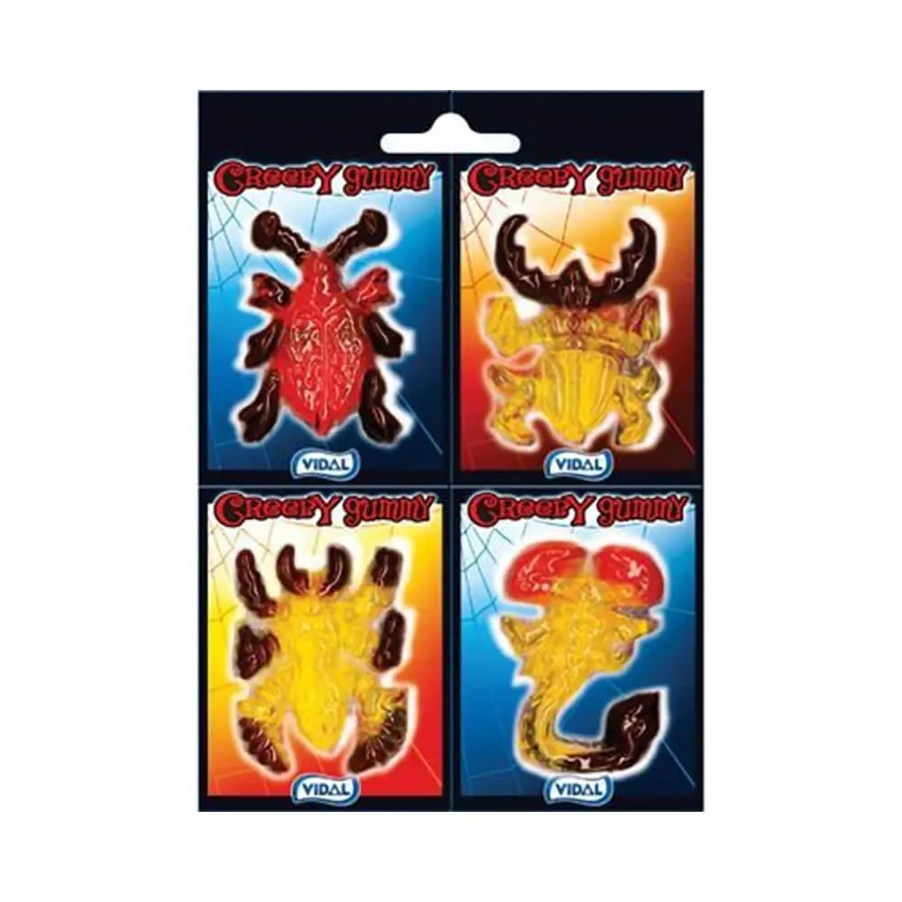 Creepy Gummy Candy 4-Packs: 18-Piece Box - Image 2