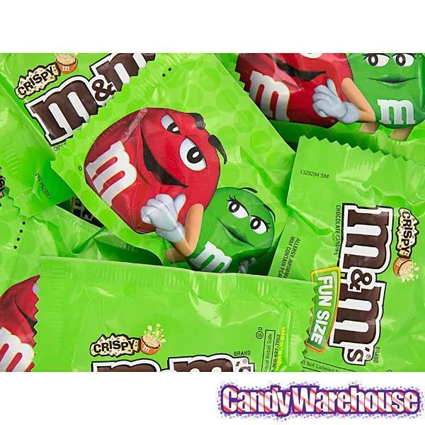 M&M's Candy Fun Size Packs - Crispy: 15-Piece Bag - Image 4