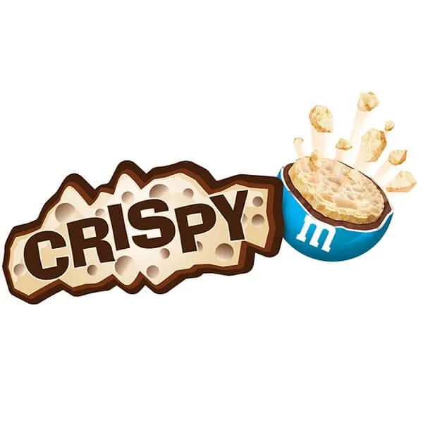 M&M's Candy Packets - Crispy: 24-Piece Box - Image 2
