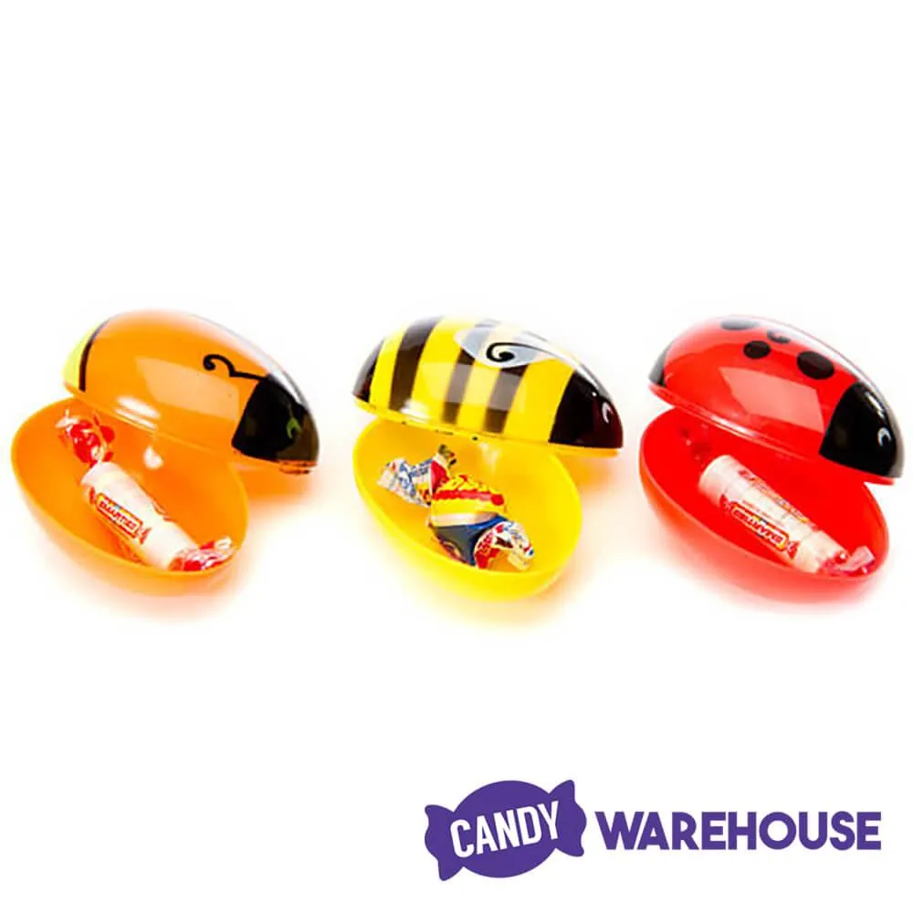 Bee International Critter Plastic Easter Eggs with Candy: 12-Piece Pack - Image 4