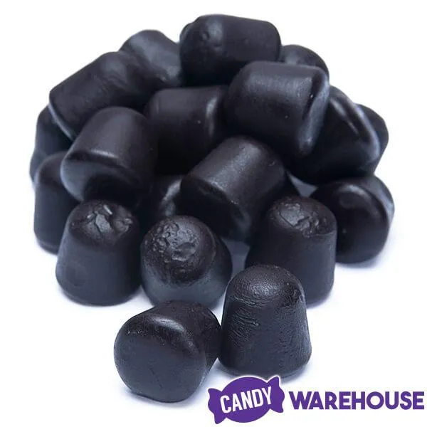 Crows Black Licorice Drops Candy 6.5-Ounce Packs: 12-Piece Box - Image 3