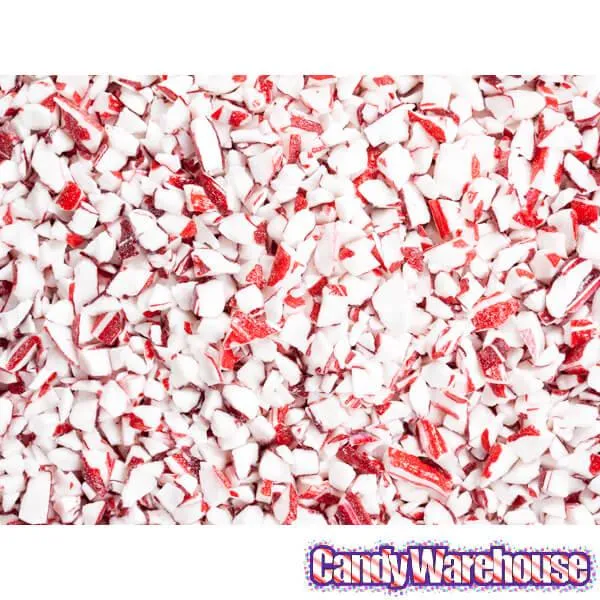 Crushed Peppermint Candy Chips Jars: 12-Piece Case - Image 2