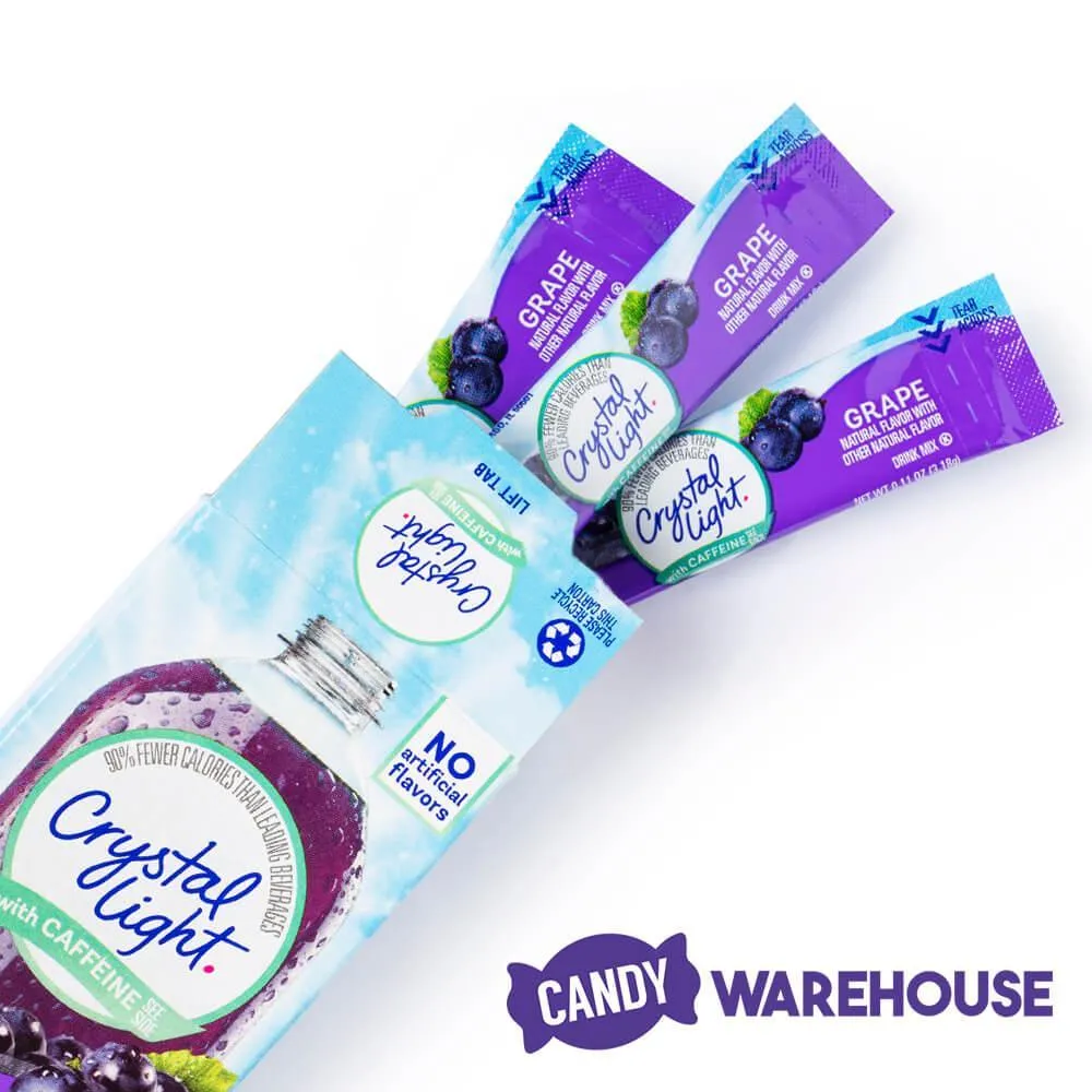 Crystal Light with Caffeine - Grape: 10-Piece Box - Image 2