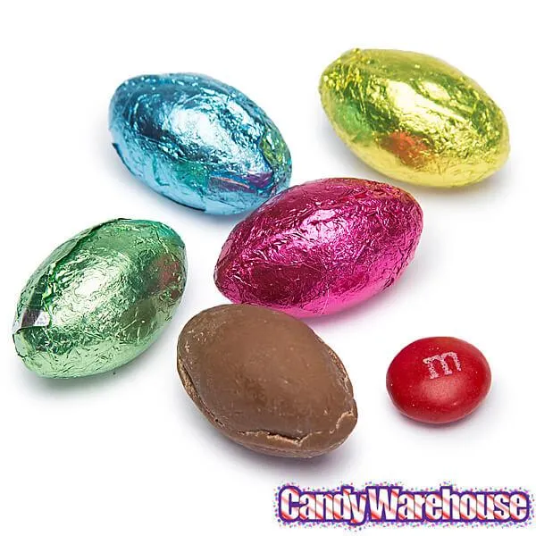 Palmer Foiled Dairy Good Chocolate Eggs Candy: 5LB Bag - Image 3