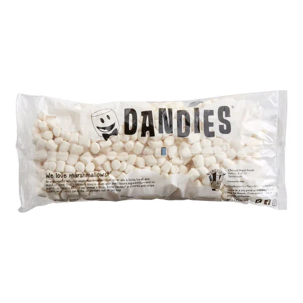 Dandies Vegan Mini White Marshmallows: 15LB Case - Image 2