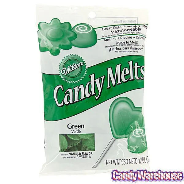 Candy Melts - Dark Green: 12-Ounce Bag - Image 4