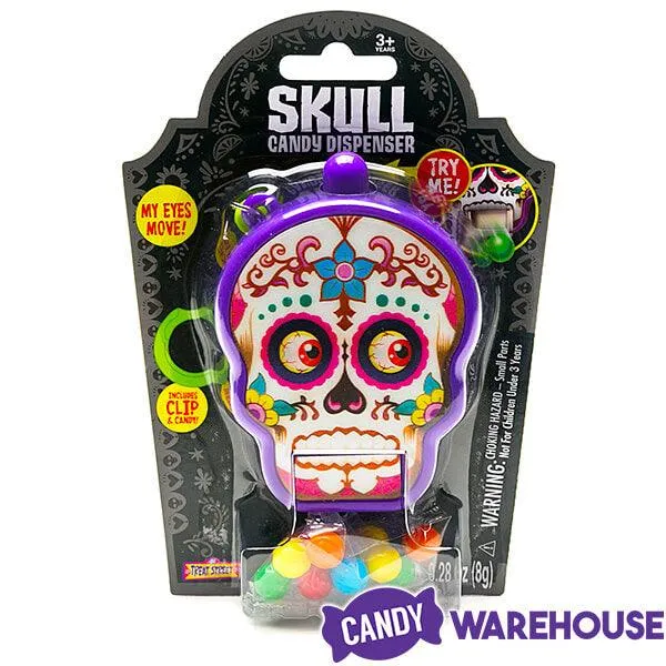 Treat Street Day of the Dead Skull Candy Dispenser - Image 5