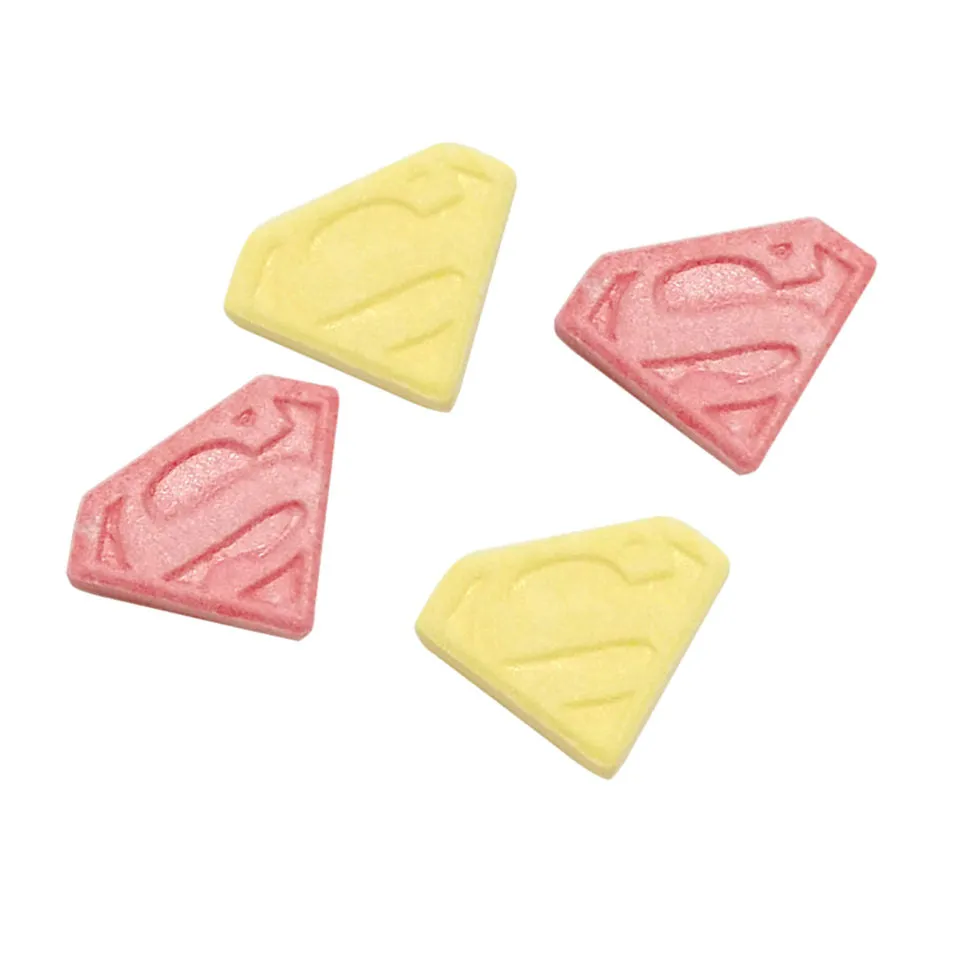 DC Comic Superman S-Shield Sour Candy Tin: 12-Piece Display - Image 3