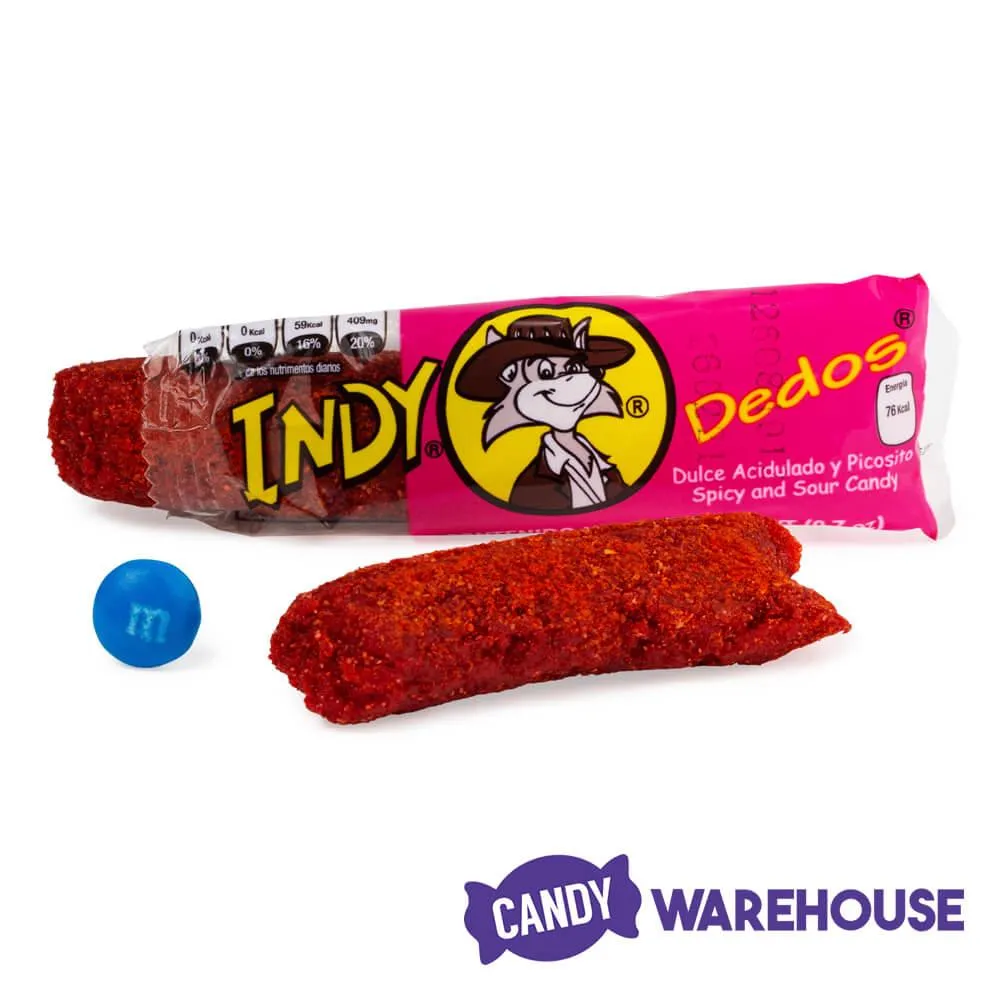 Dedos Spicy and Sour Candy Packs: 12-Piece Box - Image 3